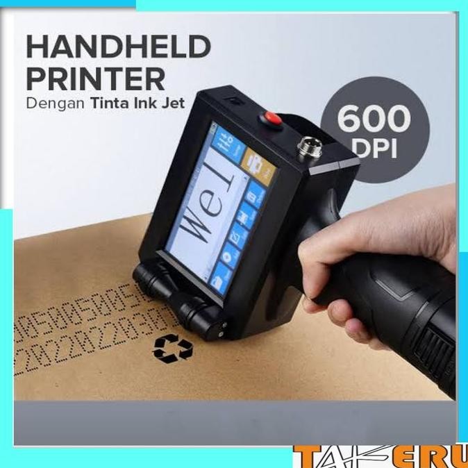 Mesin Printer Portable Handheld Intelegent Inkjet Printer Mesin Coding Expired Date