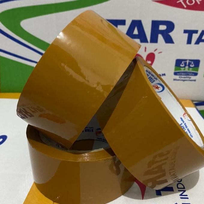

ready Lakban 72 yard x 45 mm Star Tape (6 PCS/SLOP )