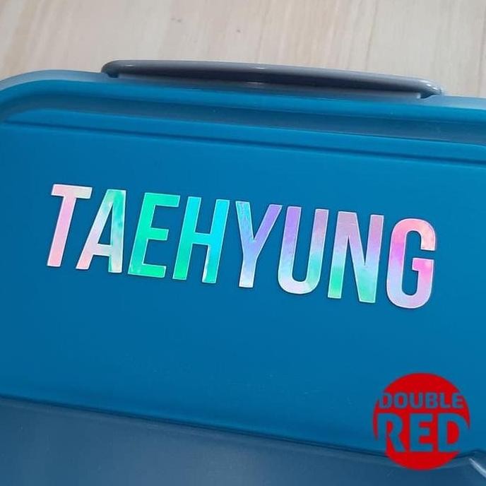 

ready Sticker Nama Waterproof Hologram / Label Nama Hologram Tinggi 2 cm