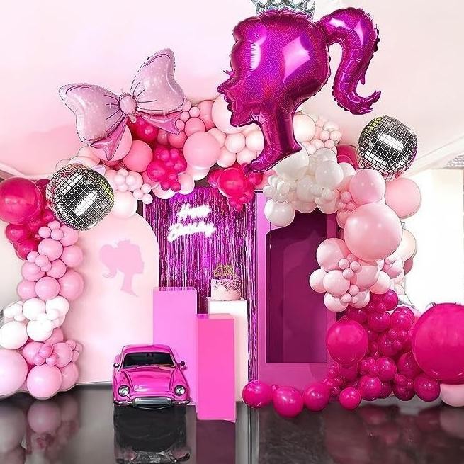 

Terlaris SET BALON GARLAND PINK BARBIE DEKORASI ACARA PESTA ULANG TAHUN BARBIE SALE