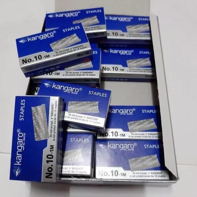 

ready ISI STAPLES KANGAROO NO.10-1M /PAK