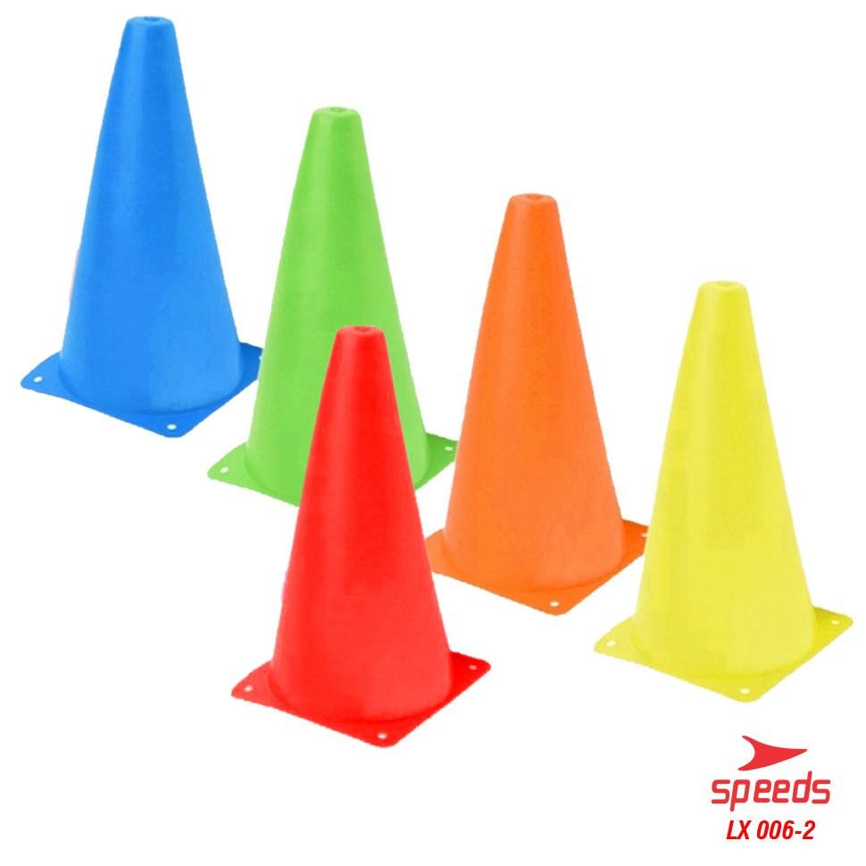 Ready Satu Set 12 Pcs (1 Lusin) Cone/Cones Kun Kerucut Rapat 23 Cm Untuk Olahraga