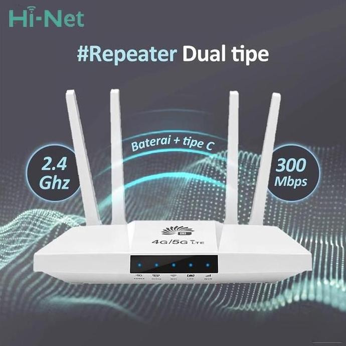 READY HiNet  Wifi Wireless Router 4G LTE R311 PRO 300Mbps Charger