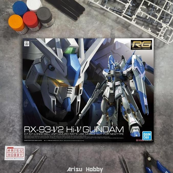 RG RX-93-v2 Hi-v Gundam Hi Nu Gundam 1/144 Bandai