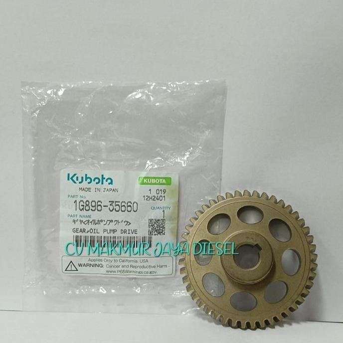 Berkualitas Gear Oil Pump Drive Dc70 1G896-35660 Kubota