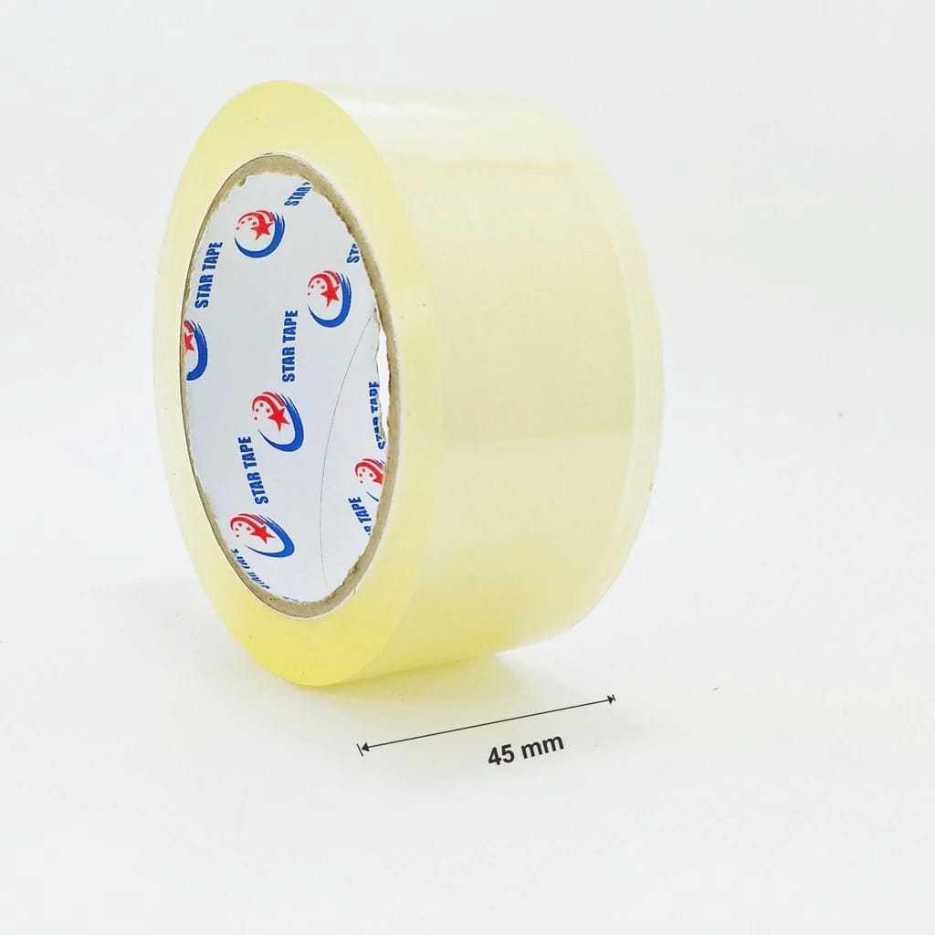 

Lakban Bening 100 Yard Tebal Dimensi 100 45 Mm / Isolasi Lakban Bening Tape