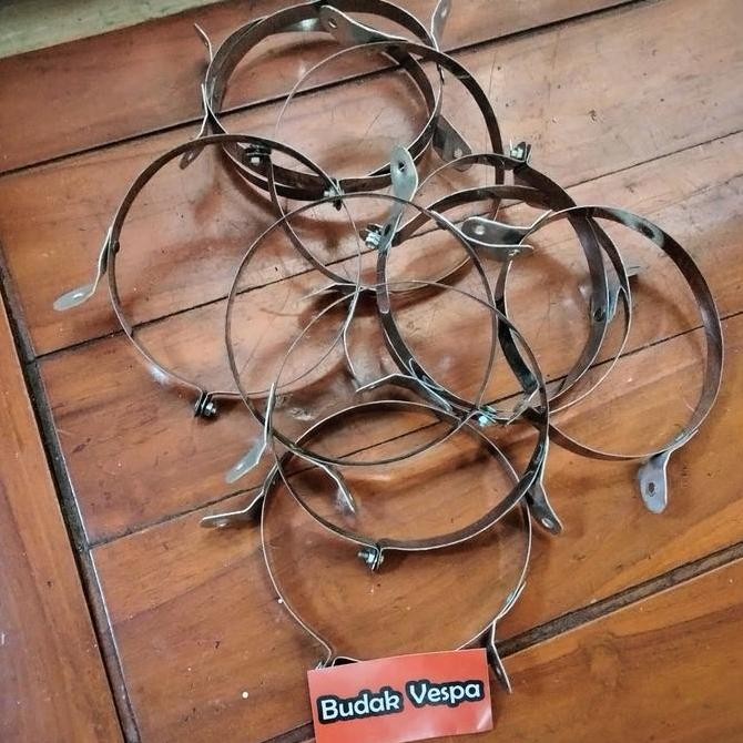 Promo Bracket adapter ring lampu daymaker 5.75inch Vespa classic COD