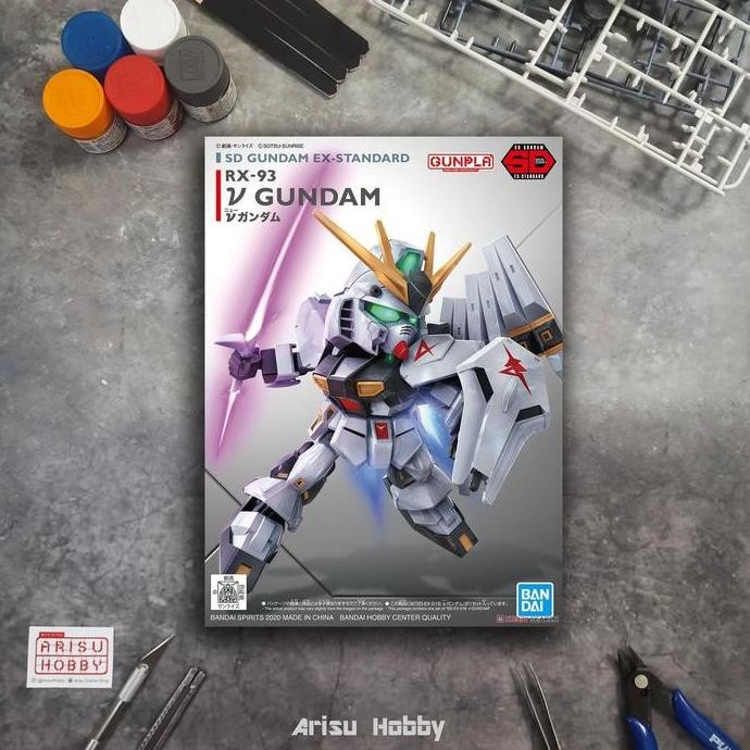 SD V Gundam RX-93 SDEX EX-Standard Nu Gundam Bandai