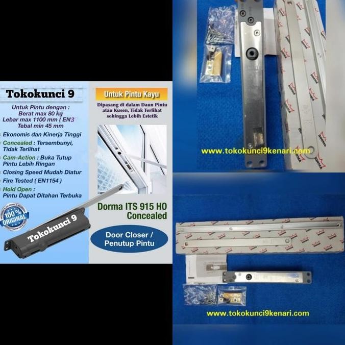 Door Closer Dorma Its 915 Ho | Penutup Pintu Otomatis Dorma