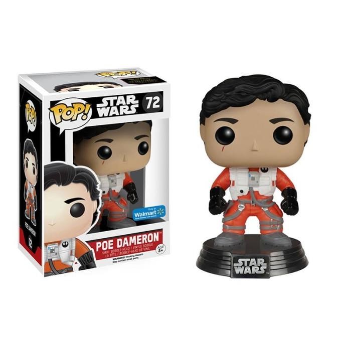 Funko Star Wars - Poe Dameron without helmet - POP Vynil - 6230