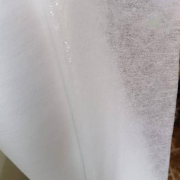 Viselin 2000F Tangerine Vislin Fusible Interlining Kain Keras Fislin