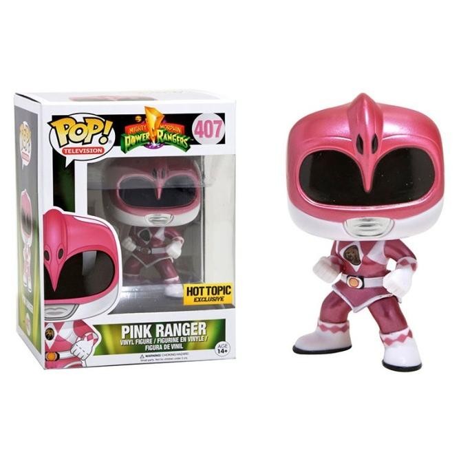 Funko Power Rangers - Pink Ranger Metallic - 12577
