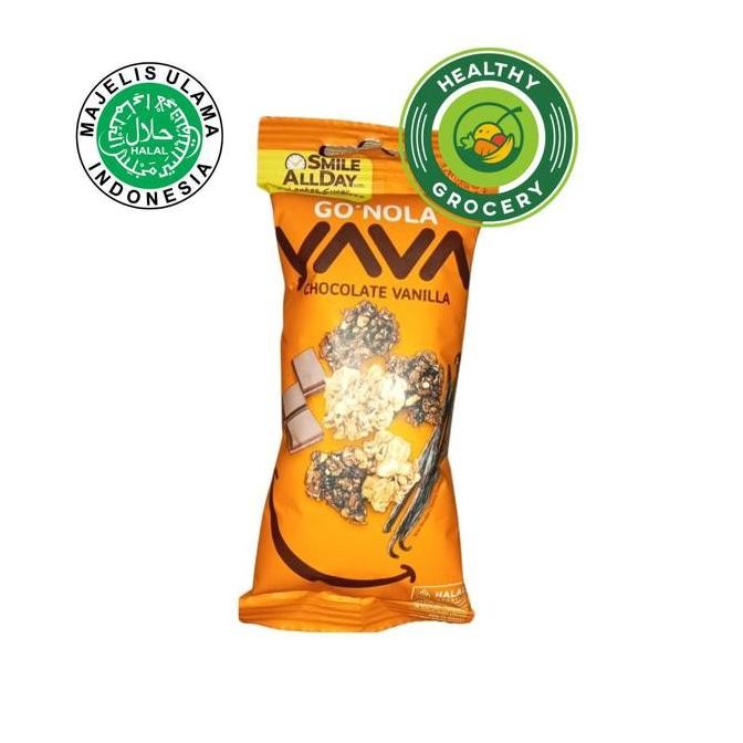 

><><><] YAVA Granola Single Serving Go'nola Chocolate Vanilla 30gr