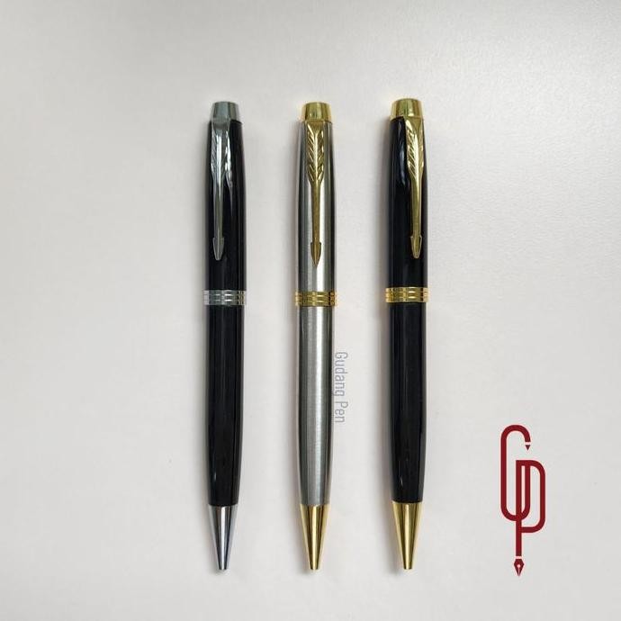 

Pulpen Metal Model Parker IM New Bisa Cetak Logo Souvenir
