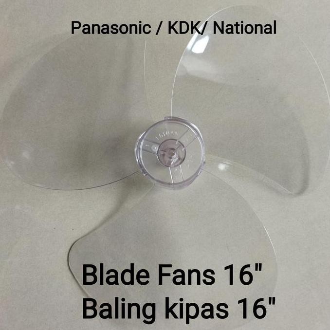] BALING BALING BLADE KIPAS ANGIN FAN PANASONIC KDK UKURAN 16'