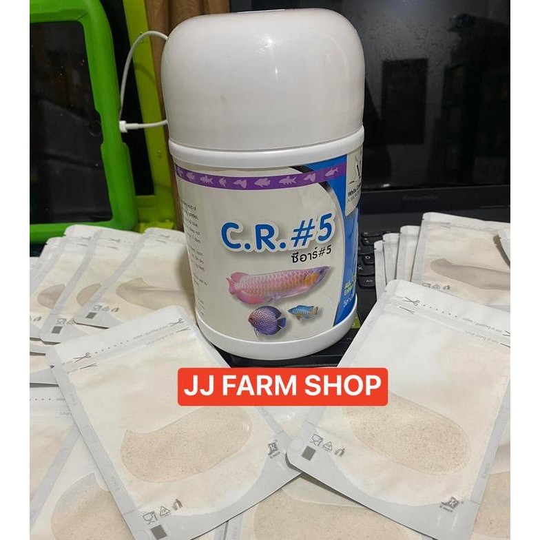 Terlaris C.R.5 Cr5 Cr #5 White Crane Repack 5Gram Vitamin Ikan Arowana Koi Dll