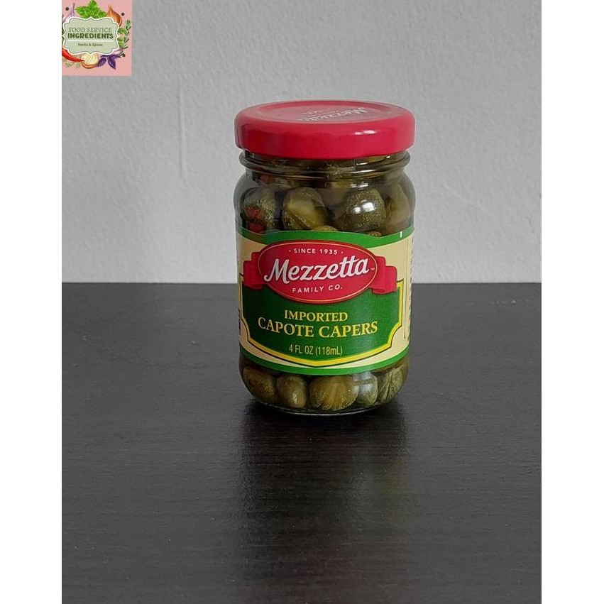 

:>:>:>:>] Mezzetta 118ml / Imported Capote Capers / Acar Kapers