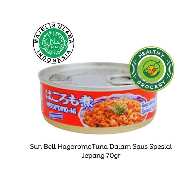 

Kualitas terbaik] Sun Bell Tuna Hagoromo-ni 70gr / Tuna Dalam Saus Spesial Jepang