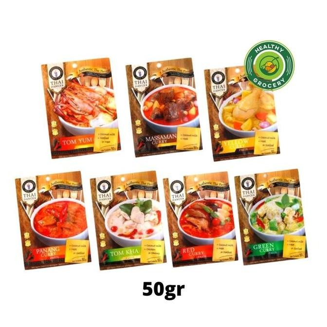 

@#@#@#] Thai Dancer Green Curry Paste 50gr / All Varian