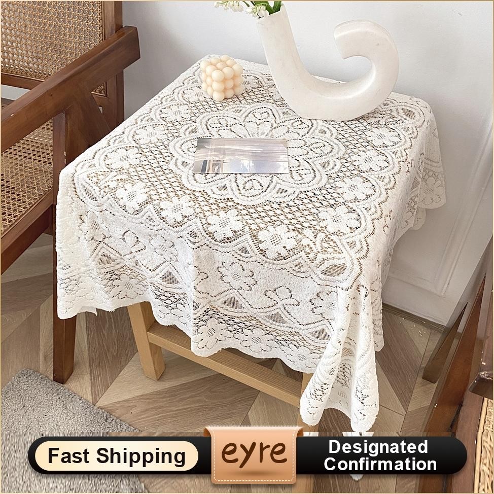 EyreJaminan kualitas Taplak meja rajutan taplak meja penutup samping tempat tidur rumah sastra vinta