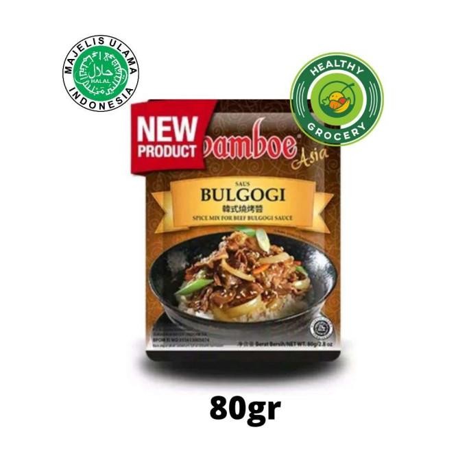 

\\\\\] Bamboe Saus Bulgogi 80gr / Spice Mix For Beef Bulgogi Sauce