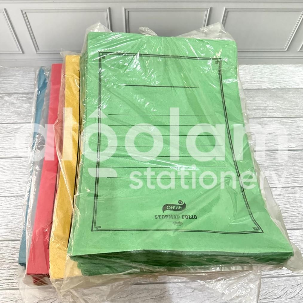 

SATU PACK ( 50 PCS ) StopMap Kertas Folio