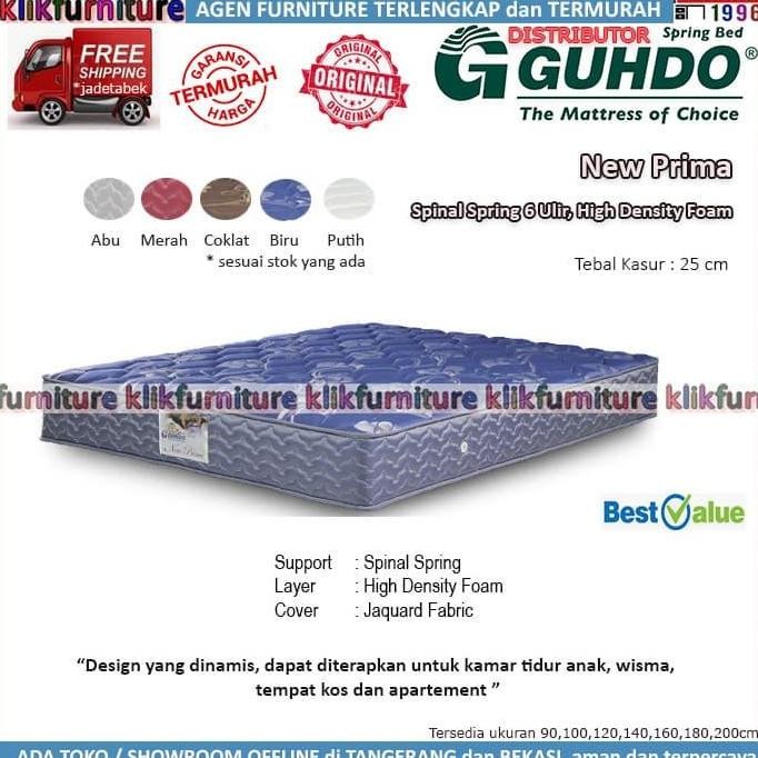 Termurah Guhdo Springbed New Prima 120X200 Hanya Kasur / Matras