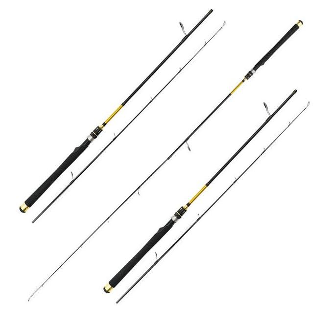 JORAN PANCING SEA AND KINGS PIRATE KING CARBON SOLID 165CM DAN 180CM 7 RING FUJI K GUIDE FUJI COMPON