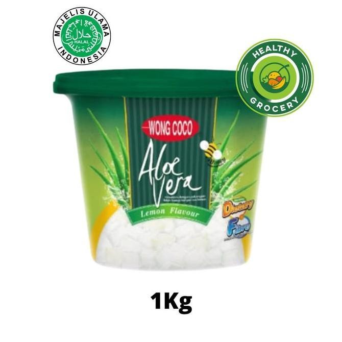 

*:*:*:*:*] Wong Coco Aloe Vera Lemon Flavour 1kg / Rasa Lemon