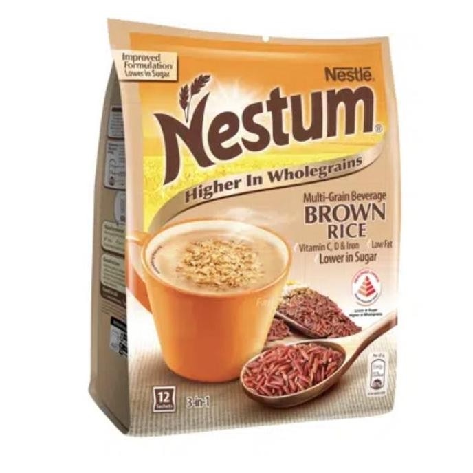 

Grosir Nestum 3In1 Multi Grain Beverage Brown Rice Cereal 15 X 27 Gr