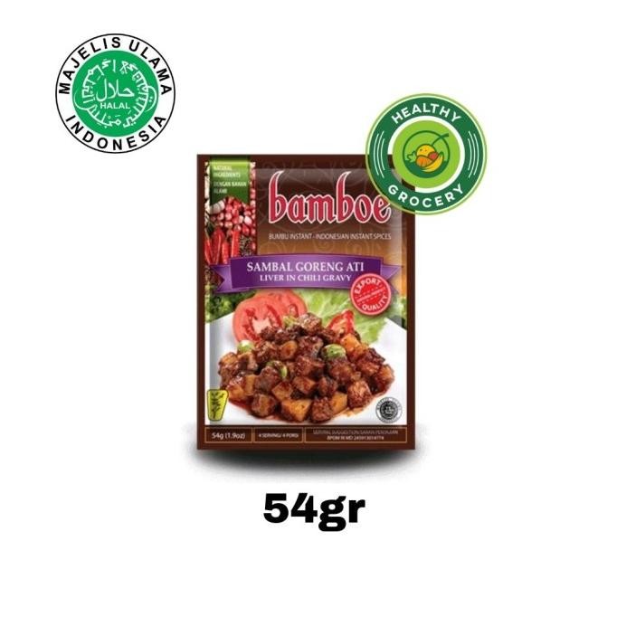 

\\\\\] Bamboe Sambal Goreng Ati 54gr / Liver In Chili Gravy