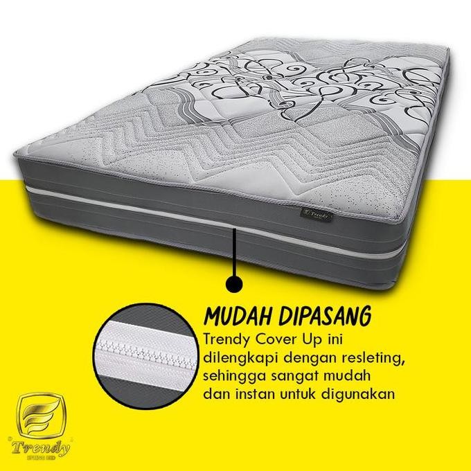 Termurah Trendy Cover Up - Cover Sarung Kasur / Spring Bed / Matras Resleting Resleting