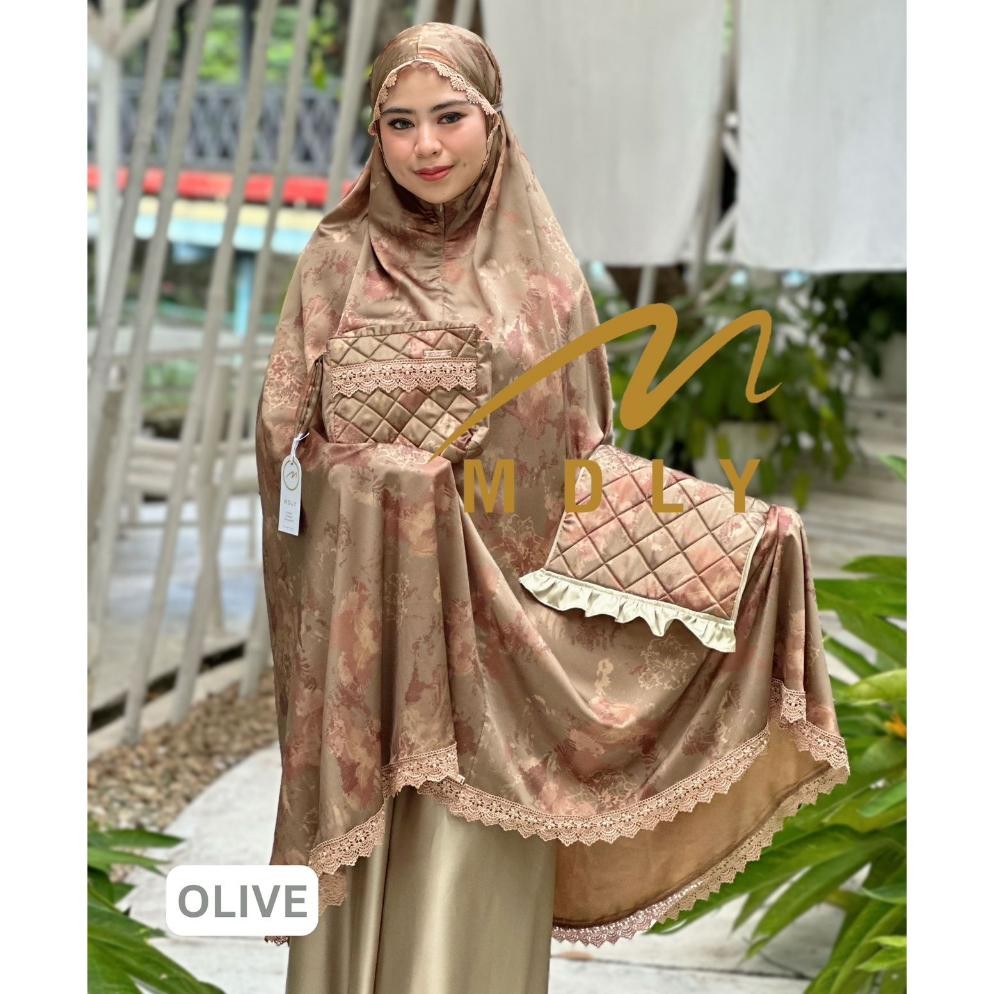 SEMPOL MDLY Setelan peralatan sholat mukena wanita Noora Prayer Set