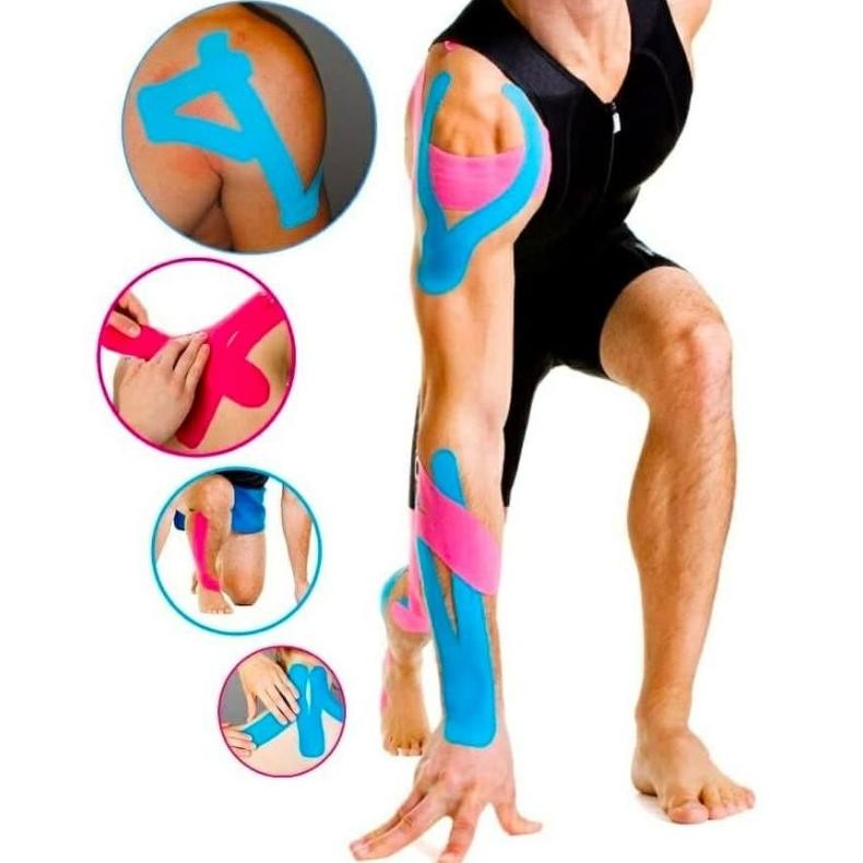 Kinesio Tape Tapping Kinesiology Taping Olahraga 5cm x 5m