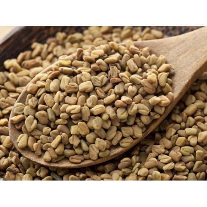 

] Biji Kelabat 50gram / Fenugreek Seeds / Klabat Biji / Hulbah