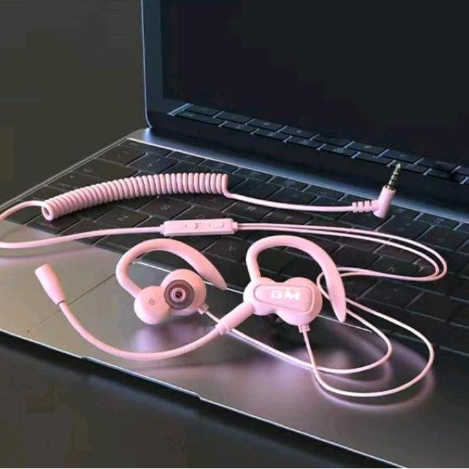 BARU MOBILE GAMING HEADSET GAMING HANDSFRE DUAL MICROPHONE XG-220 HANDSFREE HEADPHONE EARPHONE HANDP