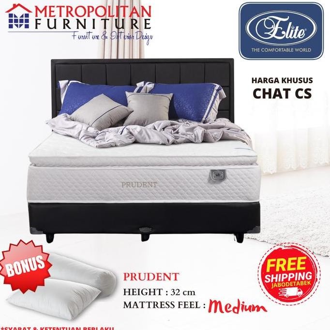 Termurah Kasur Springbed Elite Prudent Kasur Matras Spring Bed