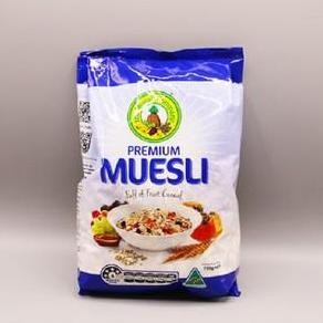 

Grosir The Muesli Premium Muesli Full Of Fruit Cereal 750 Gram