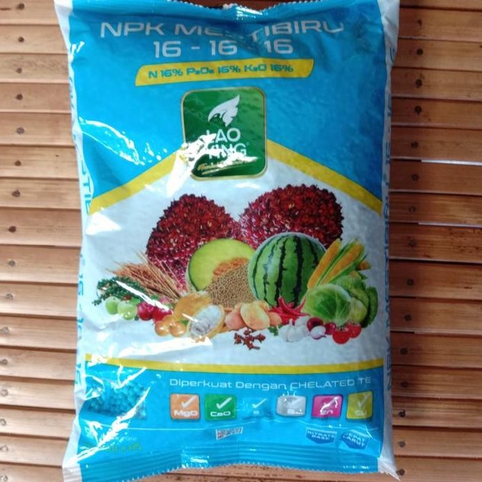 

Terlaris Pupuk Npk 16 16 16 Mestbiru 1 Kg