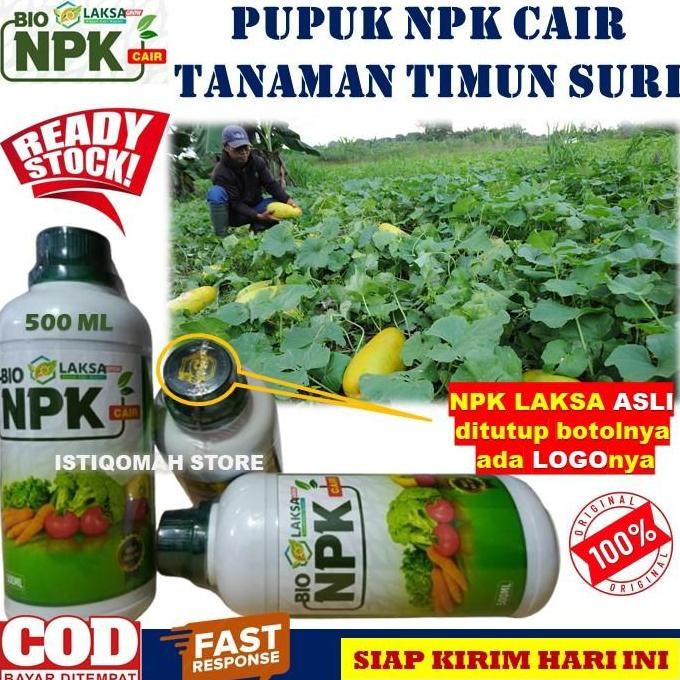 

Terlaris Cod Murah Pupuk Untuk Timun Suri Agar Berbuah Lebat Npk Laksa Grow 500Ml Obat Semprot Pupuk Npk Cair Timun Suri Yang Bagus Dan Ampuh - Pupuk Pembesar Buah Timun Suri - Pupuk Yang Cocok Untuk Timun Suri Mentimun Suri Paling Manjur Dan Tokcer