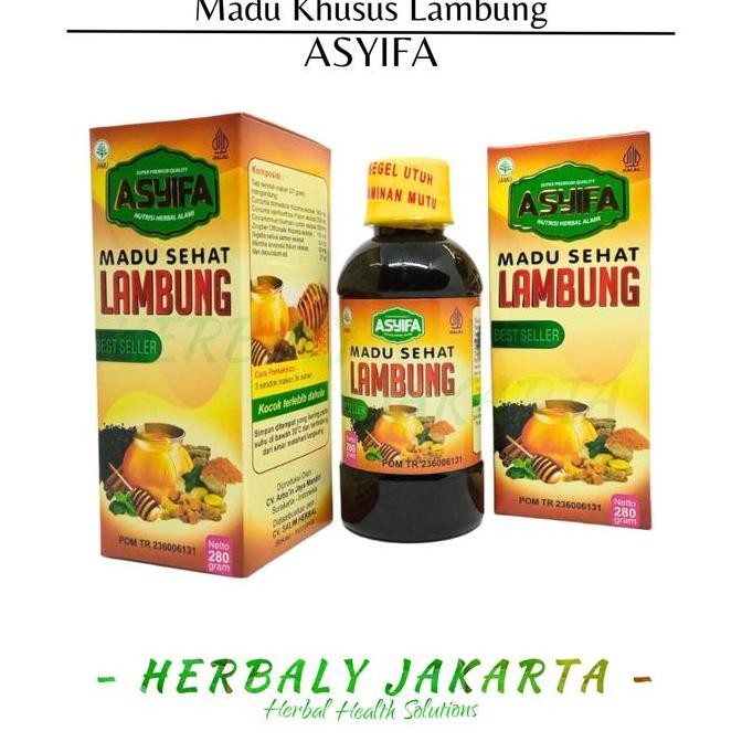 

BARU MADU SEHAT LAMBUNG ASYIFA 280GR GANGGUAN LAMBUNG