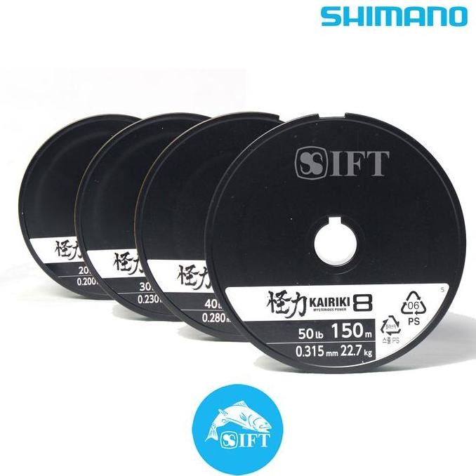 Senar PE Shimano KAIRIKI 8 150M | Multi Color | 6Lbs sd 80Lb | Braid IFT FISHING