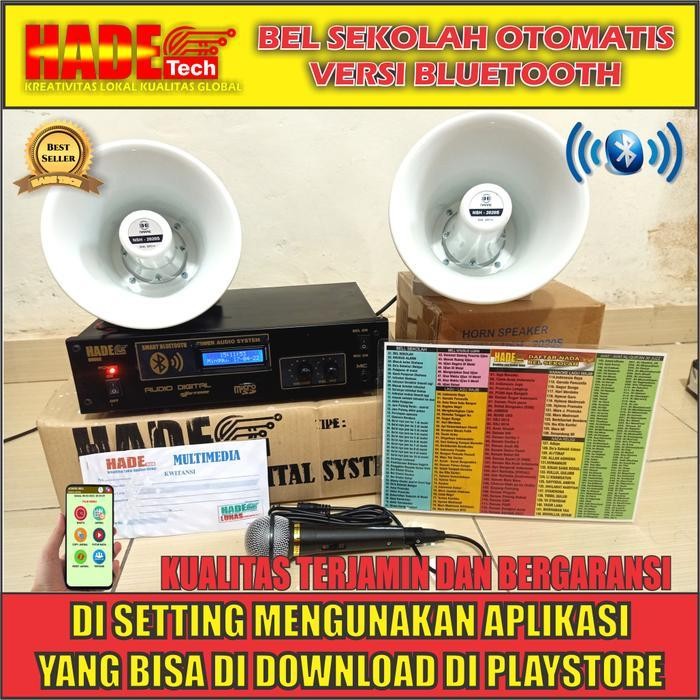 Bel Sekolah Otomatis Setting Via Android Original Dan Terpercaya