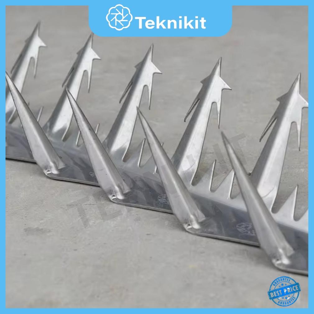 Kawat Wall Spike (2mm) Anti Maling Panjat Tembok Kawat Duri (Large)