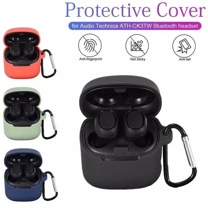 sale case casing silicon protective earphone audio-technica ath-ck3tw