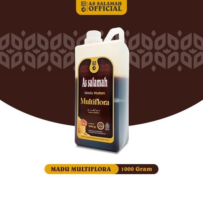 

BARU AS SALAMAH - MADU HUTAN MULTIFLORA 1000 GRAM ORIGINAL ALAMI