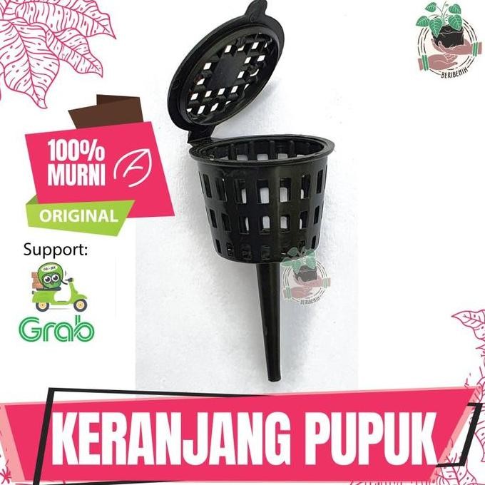 

Terlaris Keranjang Pupuk Pot Wadah Tempat Pupuk Tanaman Hias Dekastar Npk Kno3
