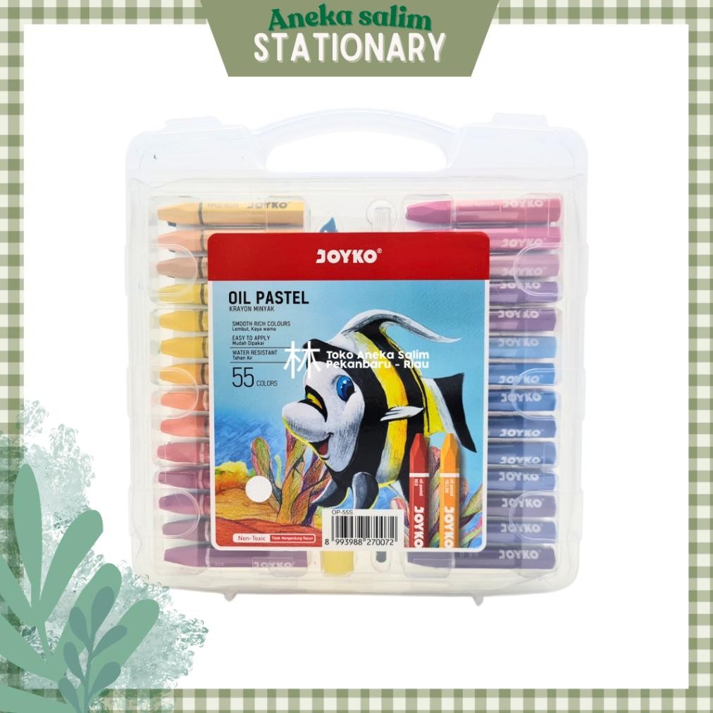 

Terlaris Anekasalim - Oil Pastel / Krayon Minyak Joyko 55 Warna Op-55S Murah