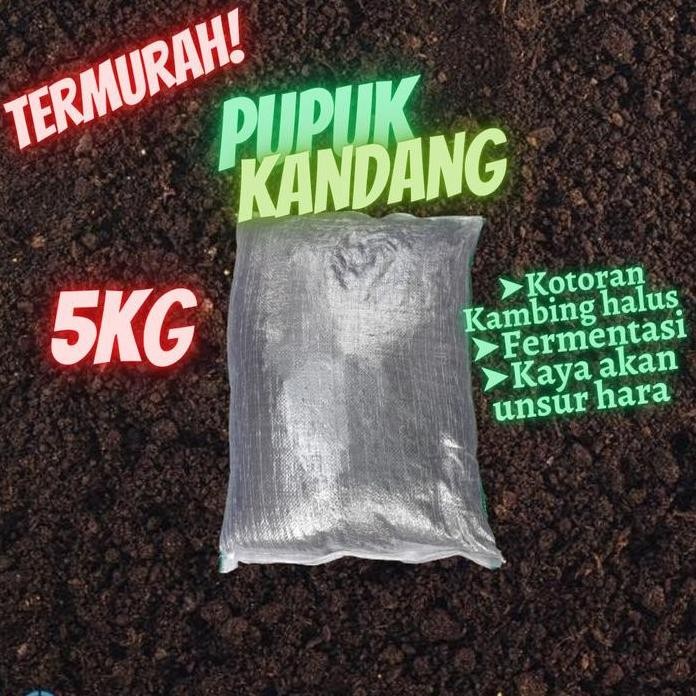 

Terlaris Kohe Pupuk Kandang Murni Halus Fermentasi - 5Kg
