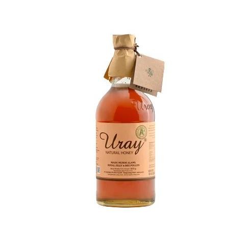 

BARU MADU URAY NATURAL HONEY 875GR GRADE A+ DENGAN ROYAL JELLY DAN BEE POLLEN | MADU MURNI | MADU HUTAN ASLI